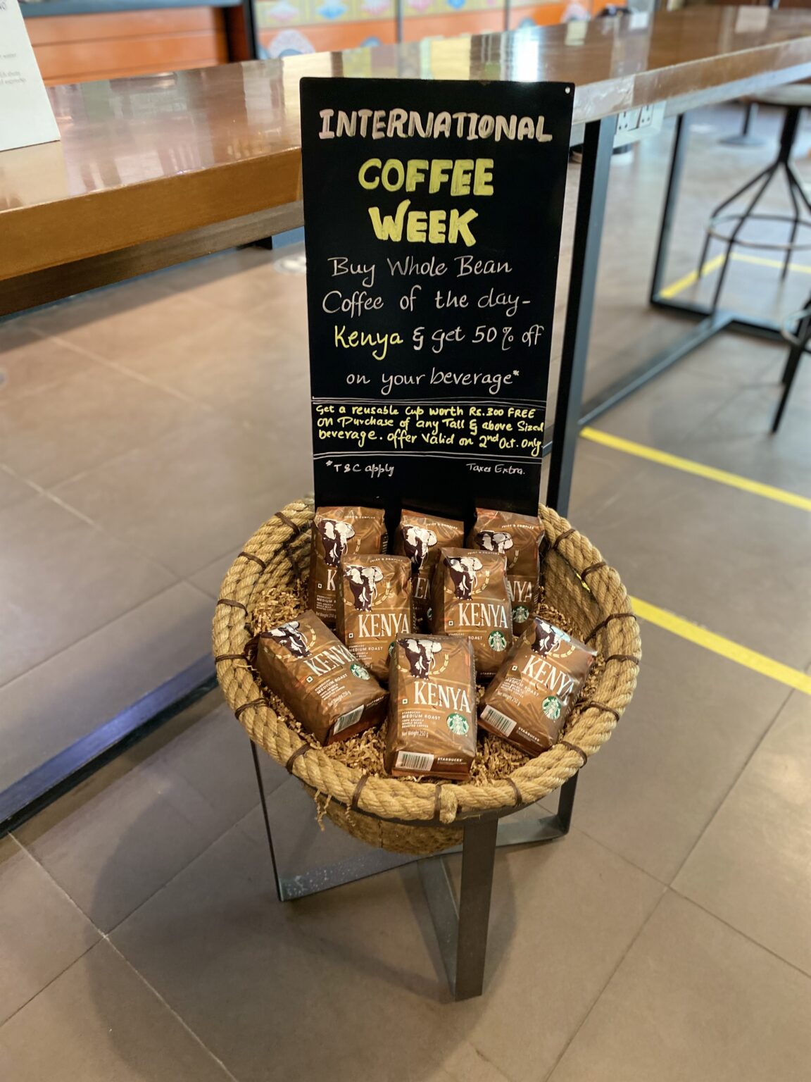 International Coffee Week, Starbucks Nehru Place, New Delhi — DUGGU